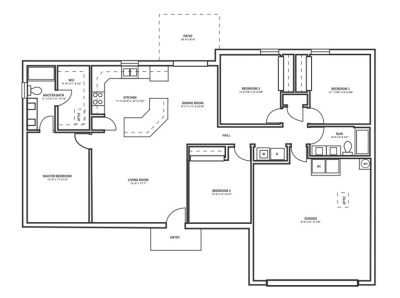 999 F Plan Scattered Cape Coral SQFT 1617