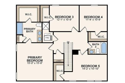 999 F Plan 2nd Lake Ridge Estates SQFT 2180