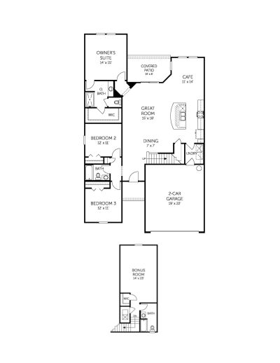 999 F Plan Settlers Preserve Cambridge II SQFT 2188 Page 1