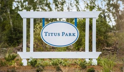 BA 001 Titus Park Entrance Monument