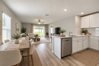 Sanpiper Somerset Living Room Open Concept Kitchen
