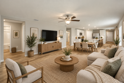 Open Plan Living Space Seabrook Somerset