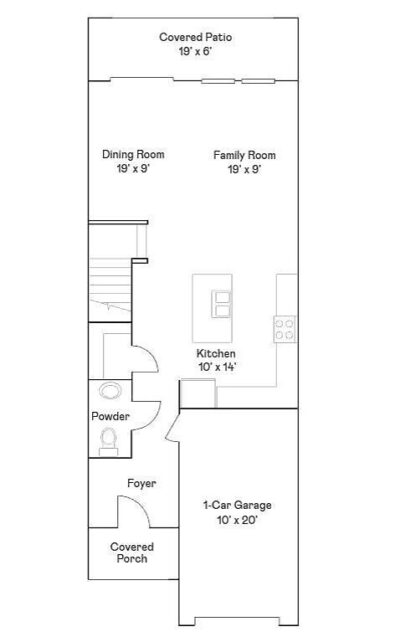 999 F Plan 1st Epperson North Townhomes SQFT 1775