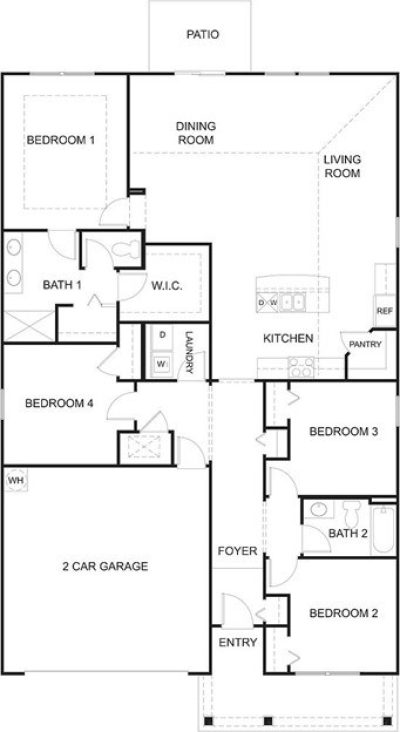 999 F Plan Nassau Crossing SQFT 1698