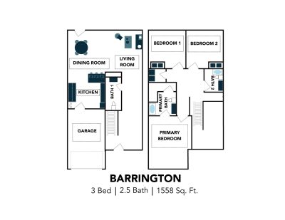 999 F Plan The Cottages of Riley SQFT 1558