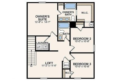 999 F Plan 2nd Hampton Lakes SQFT 1606