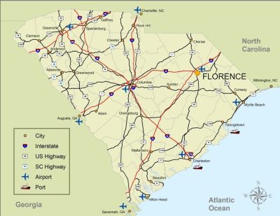 BG West Lakes Jeffries Creek Florence SC Trail