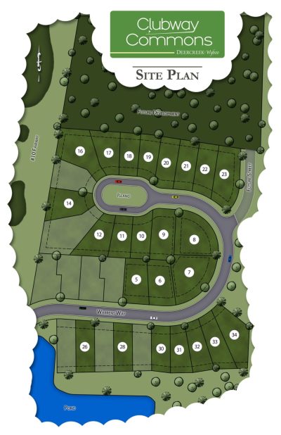 AB Clubway Commons Community Map