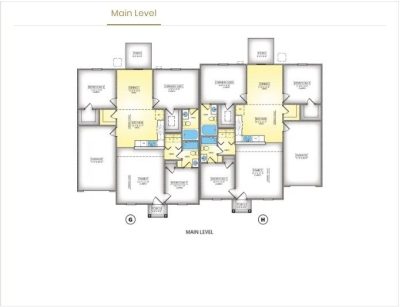 999 F Plan Stillpointe Regal EL G and H Watercolor SQFT 1300