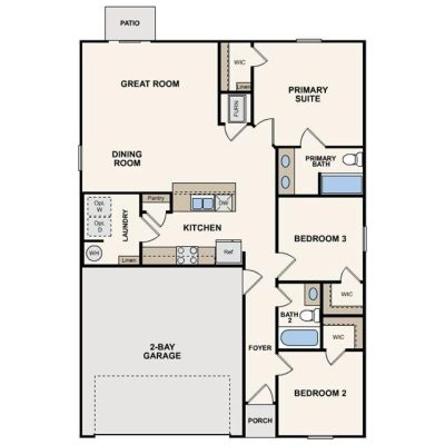999 F Plan 2 Foxwood Crossing SQFT 1200