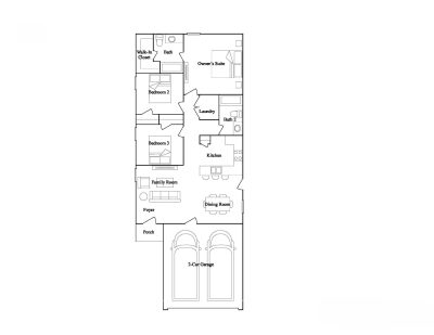 999 F Plan Lennar San Antonio TX SQFT 1129 Page 2