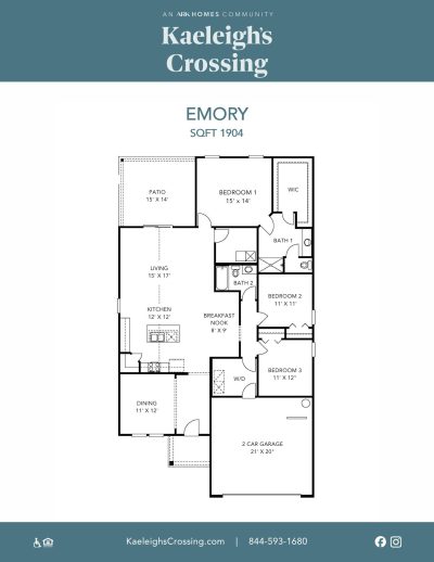 Kaeleighs Crossing Floorplan Emory