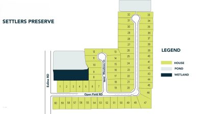 Site Map Settlers Preserve