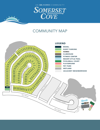 Lease Up Packet Community Map Somerset Cove