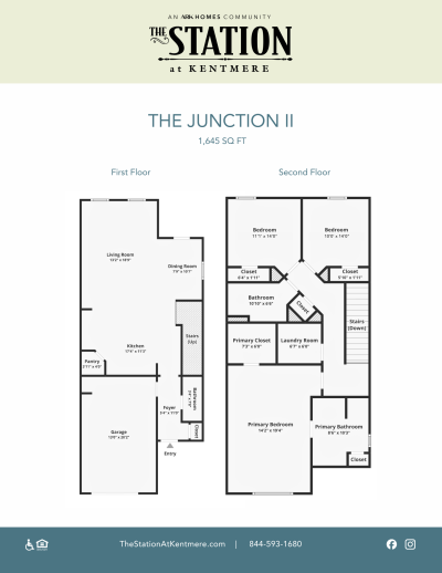 Floorplan The Junction Enhanced 1645 Lease Up Packet The Station at Kentmere