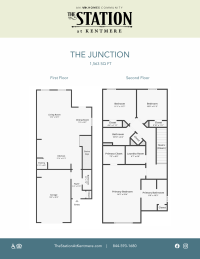 Floorplan The Junction Standard Lease Up Packet The Station at Kentmere