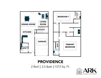 999 F Plan The Cottages of Riley SQFT 1373