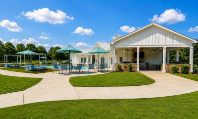 Sunny Resort Pool Pavilion Cottages
