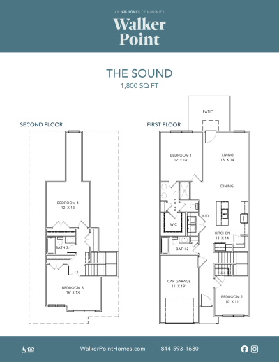 Leasing Packet Floorplan 1800 Walker Point