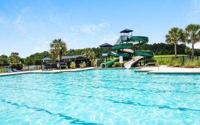 ARK Waterside Rice Hope Savannah GA Resort Style Pool Waterslide