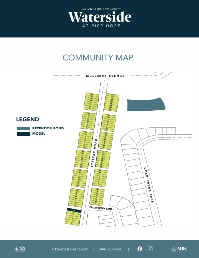 Community Map Lease Up Packet Waterside