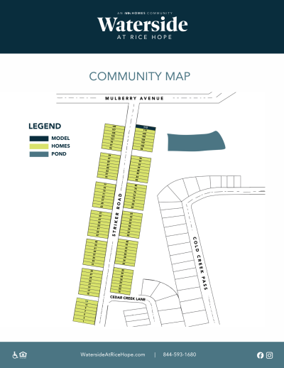 Community Map Lease Up Packet Waterside At Rice Hope