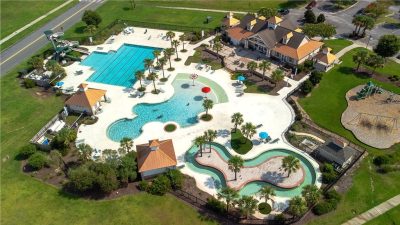 DJI 0110 HDR Aerial Community Pool
