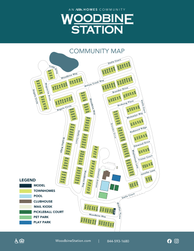 Community Sitemap Lease Up Packet Woodbine Station 1
